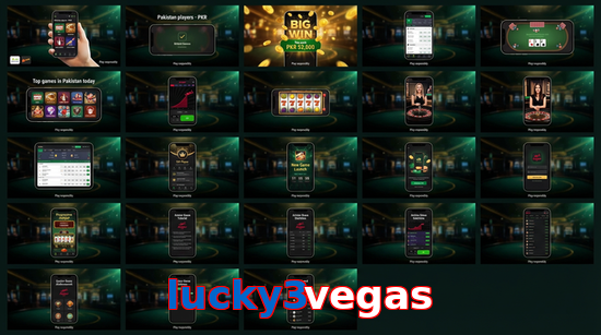 Main screen of Lucky3vegas bet page for PK players