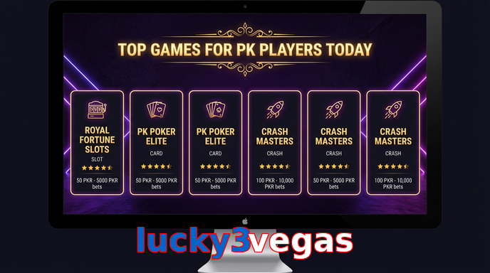 Payment and PKR controls in Lucky3vegas