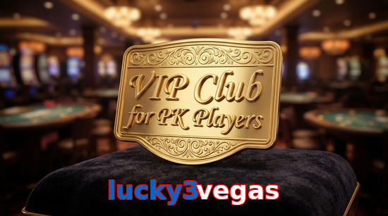 Main screen of Lucky3vegas vip page for PK players